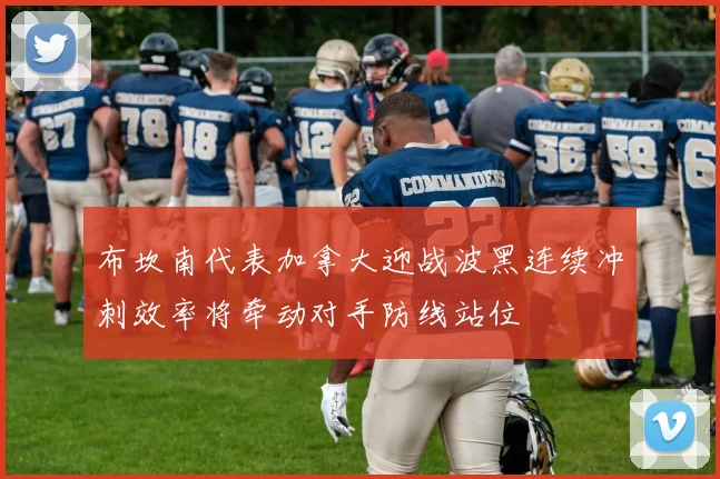 布坎南代表加拿大迎战波黑连续冲刺效率将牵动对手防线站位
